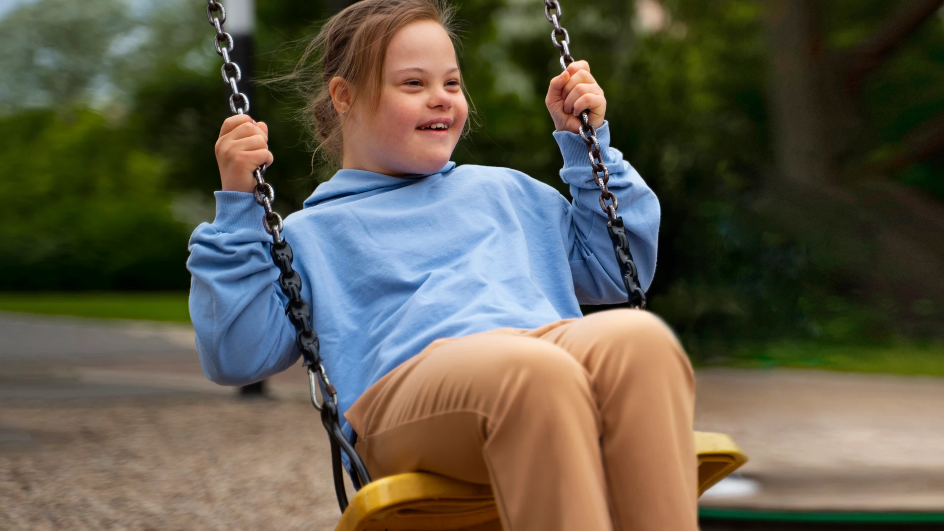 niña con síndrome de down