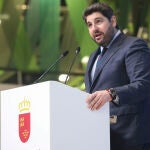 El presidente murciano, Fernando López Miras, presenta de la estrategia de promoción turística de la región en 2024