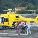Helicóperto medicalizado del 061. 