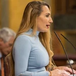 La presidenta de Vox en Baleares, Patricia de las Heras.