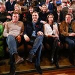 Pedro Sánchez participa en un mitin en Lugo