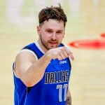 Luka Doncic anotó 73 puntos ante los Hawks