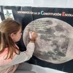 Una alumna del colegio sevillano