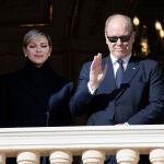 Los príncipes Alberto y Charlène de Mónaco