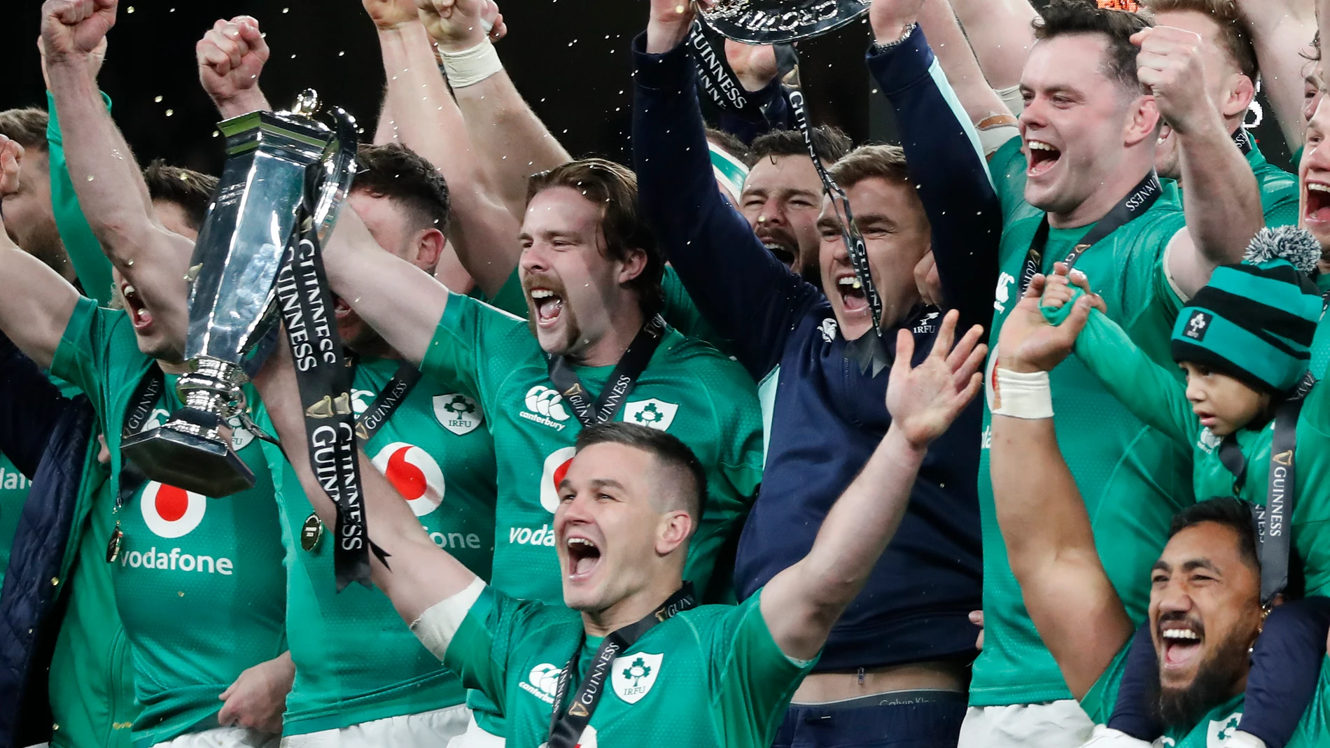 Johnny Sexton, capitán de Irlanda retirado, en el último Seis Naciones