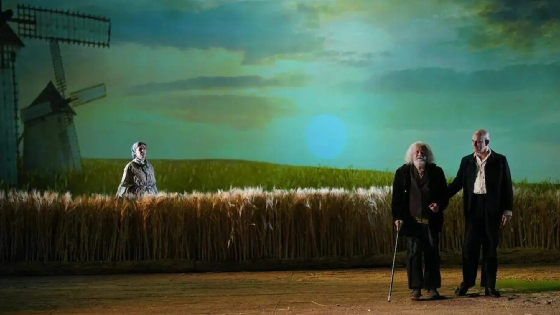 Un momento de la representación en el Teatro de la Zarzuela