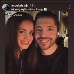 Ángel Cristo Jr junto a Ana Herminia