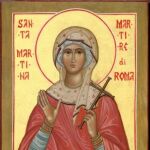Retrato de Santa Martina de Roma