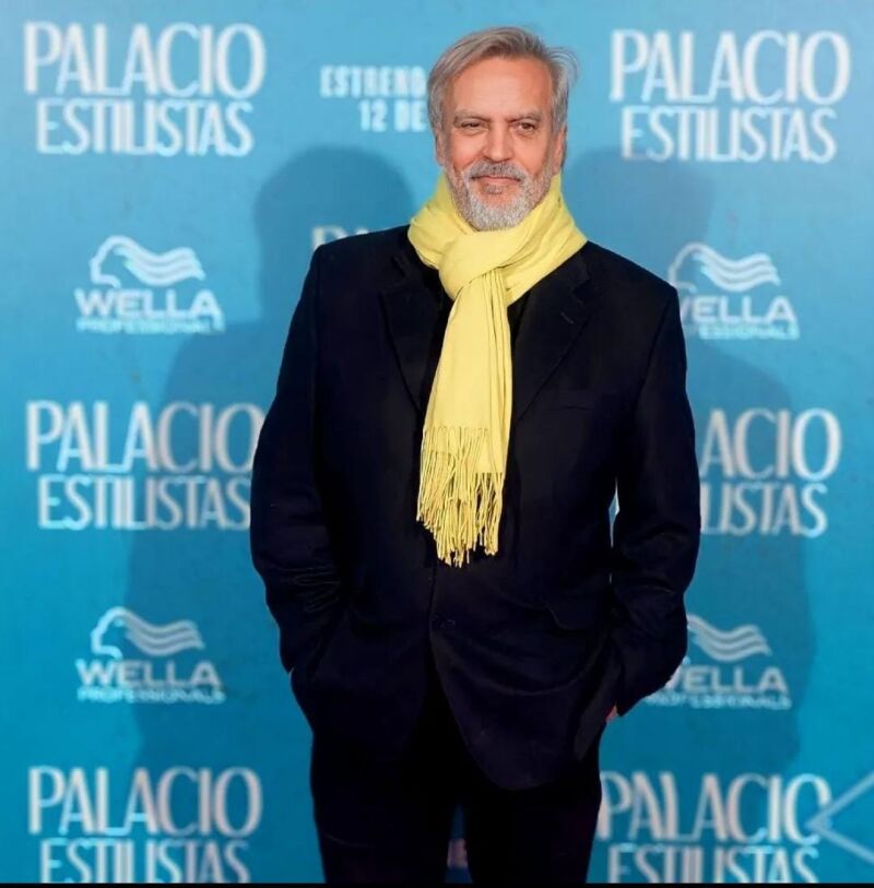 Enrique del Pozo en el estreno de la película &quot;Palacio Estilistas&quot;.