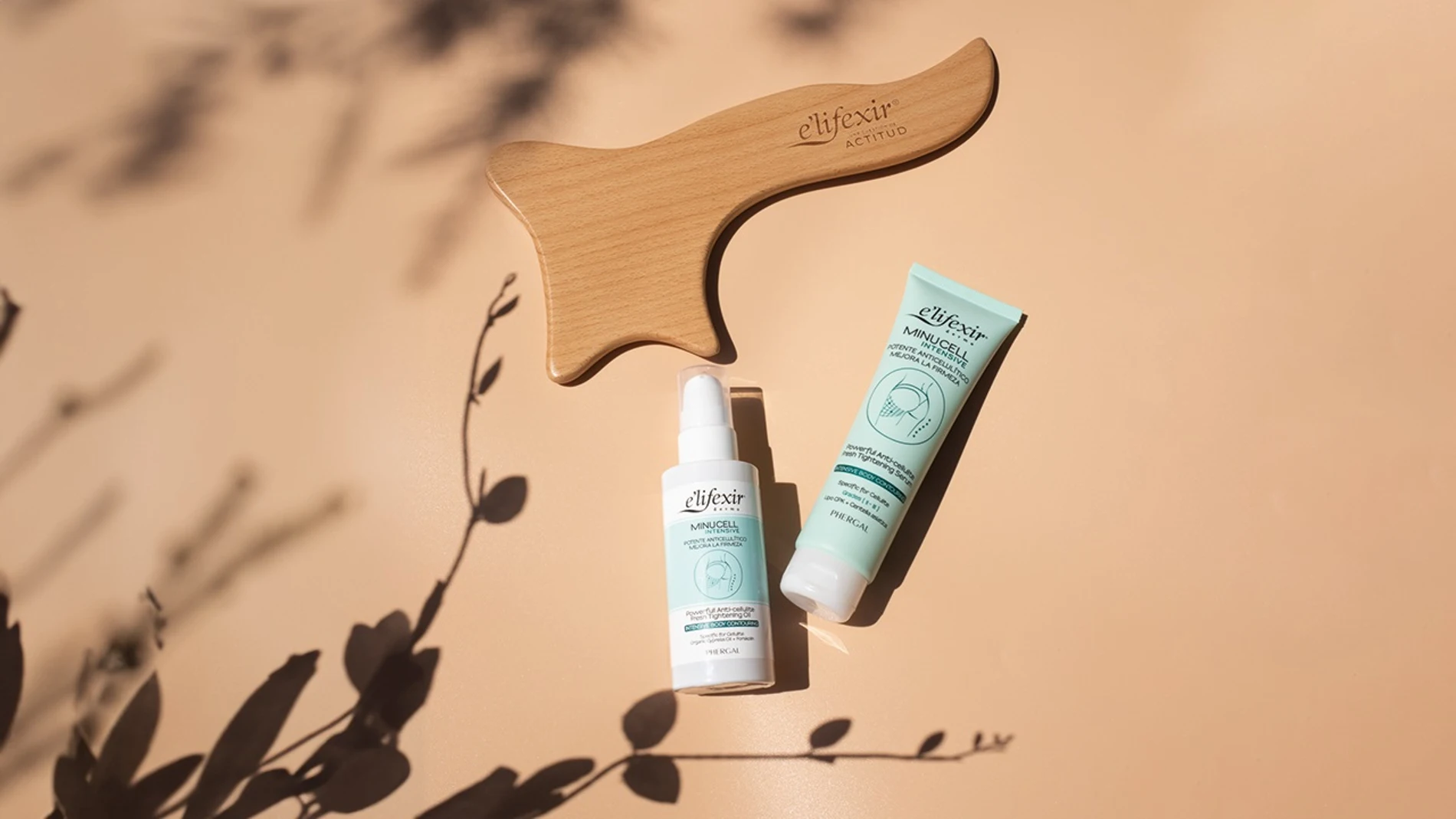 Los dos productos para combatir la celulitis.