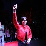 La ministra Diana Morant ha presentado hoy su candidatura a la secretaría general del PSPVen Gandia