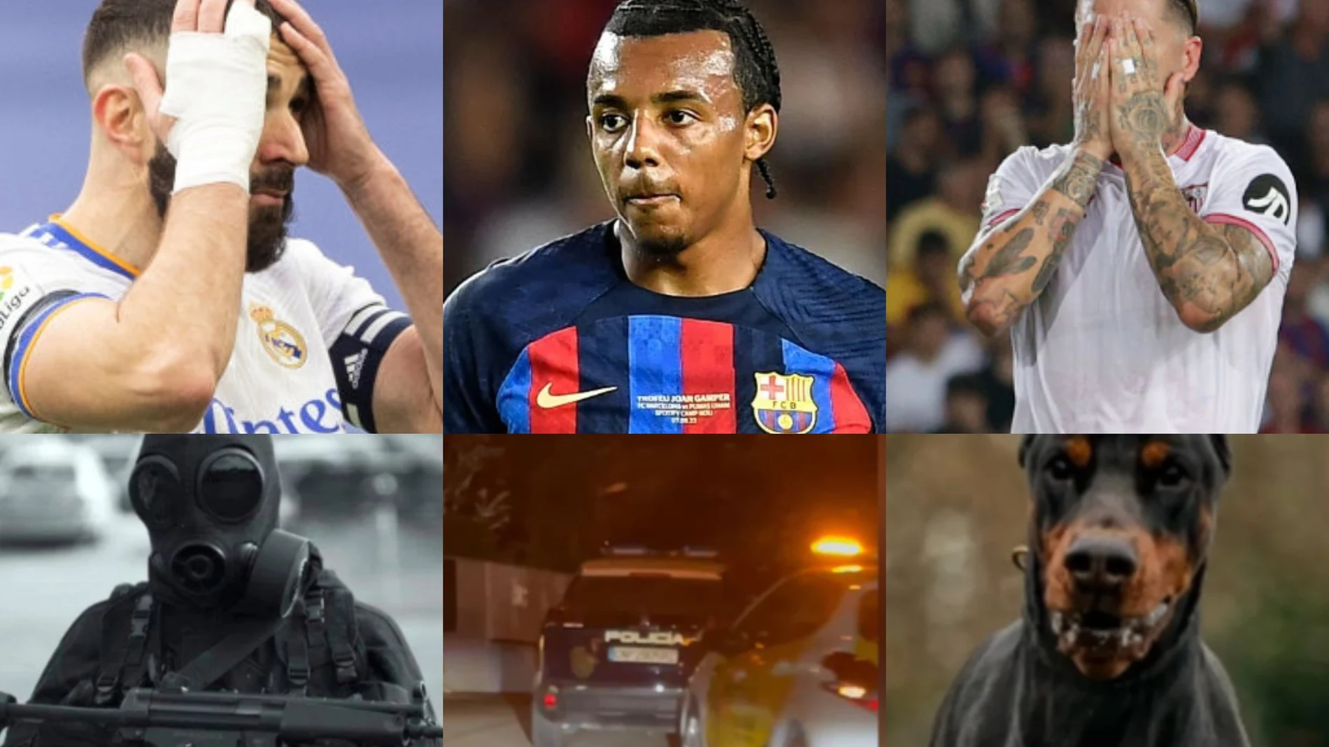De las redes al "santo": Así se organizan los robos a los futbolistas