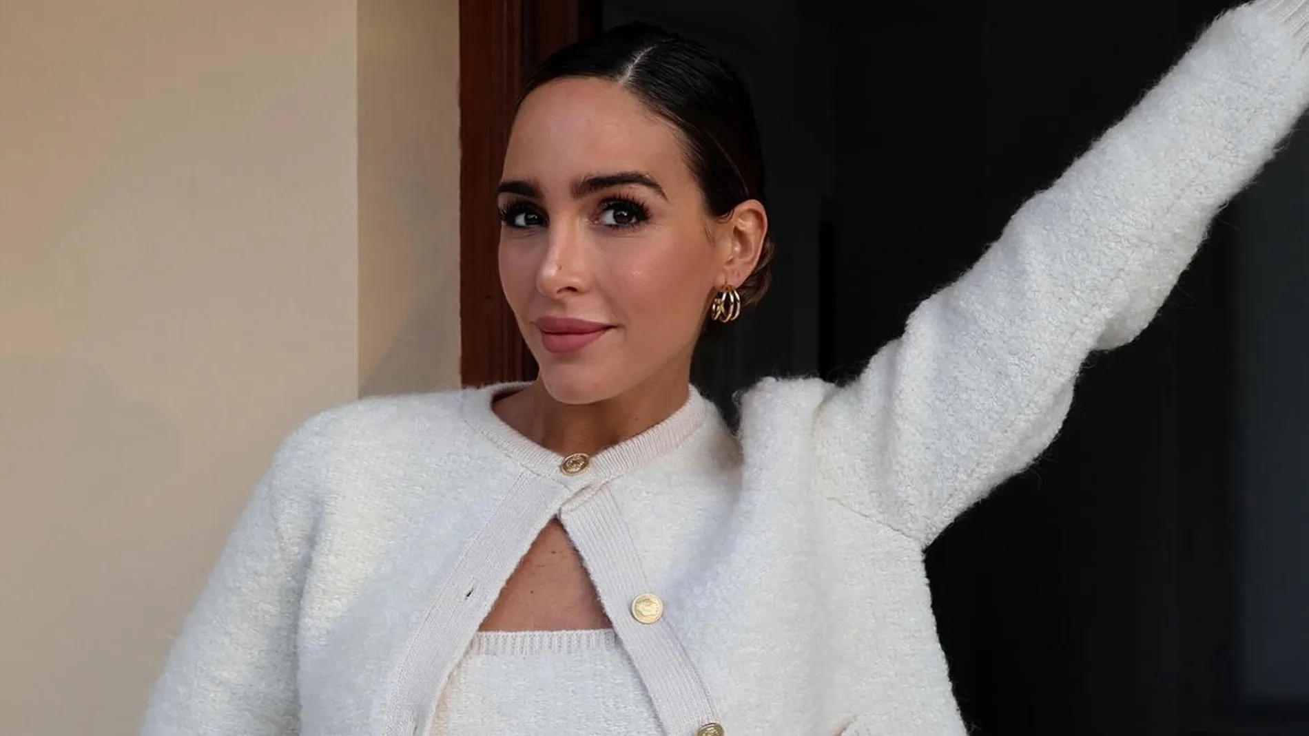 Rocío Osorno con look de Zara.