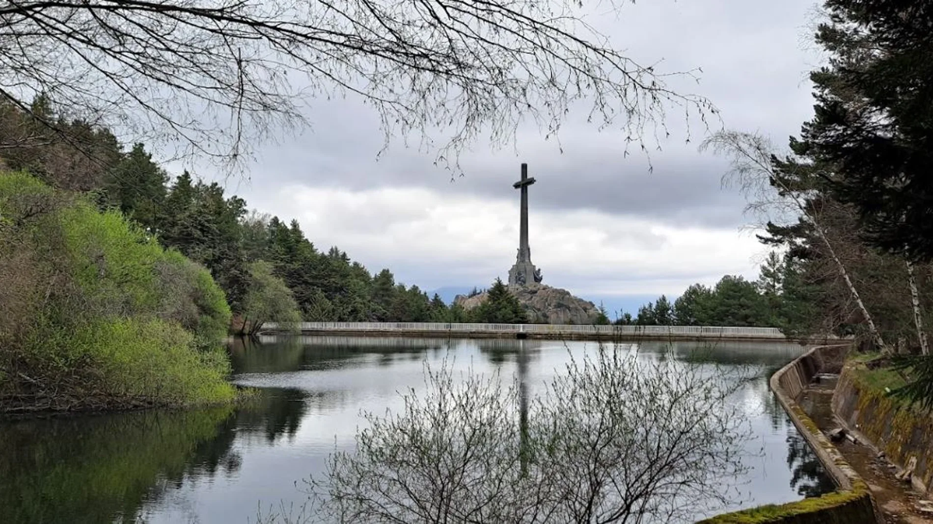 El embalse del Boquerón, que se construyó para dar servicio al Valle de los Caídos