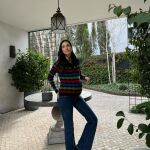 Sassa de Osma con jeans.