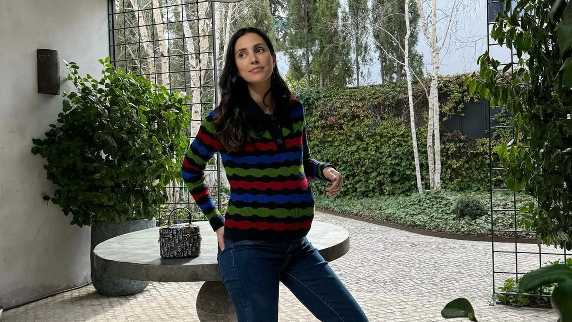 Sassa de Osma con jeans.