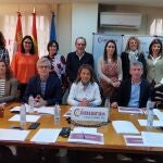 Foto de familia del Comité Técnico del Consejo de Cámaras de Castilla y León