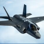 Un caza F-35