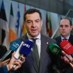 El presidente de la Junta de Andalucía de viaje oficial en Bruselas