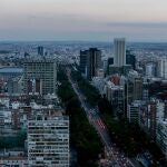 Vista de la ciudad de Madrid