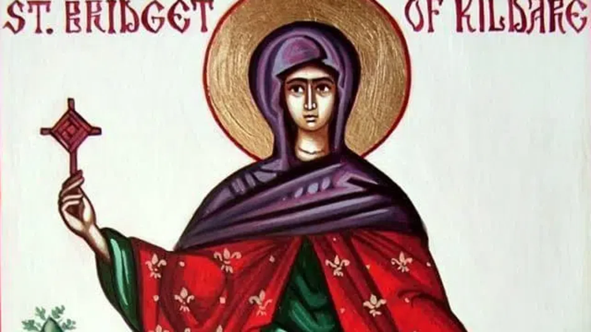 Santa Brígida de Irlanda es una de las primeras responsables de cristianizar Irlanda