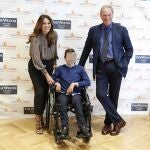 Fabiola Martínez y Bertín Osborne con su hijo Kike
