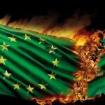 Ilustración de portada : Arde el campo europeo