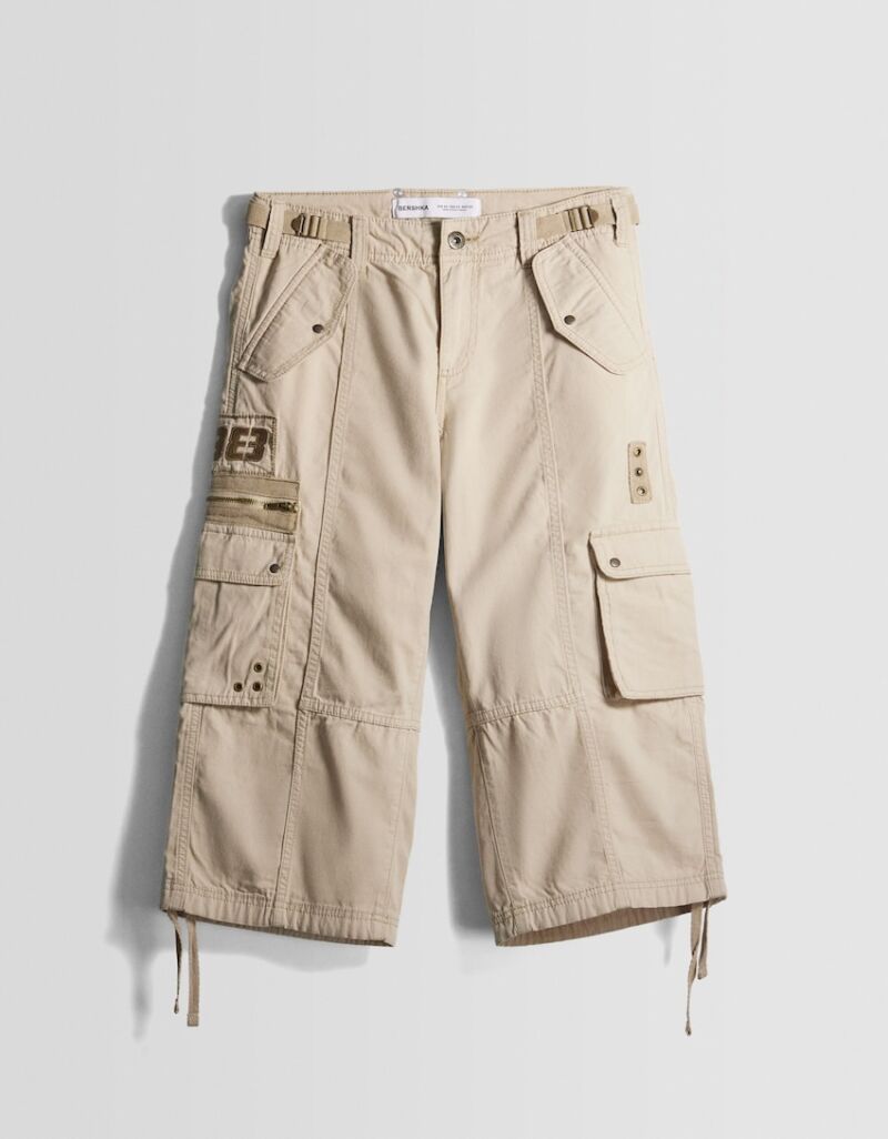Pantalón capri algodón