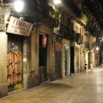 Calle dels Boters, donde vivía hasta ayer Blanca Espinosa