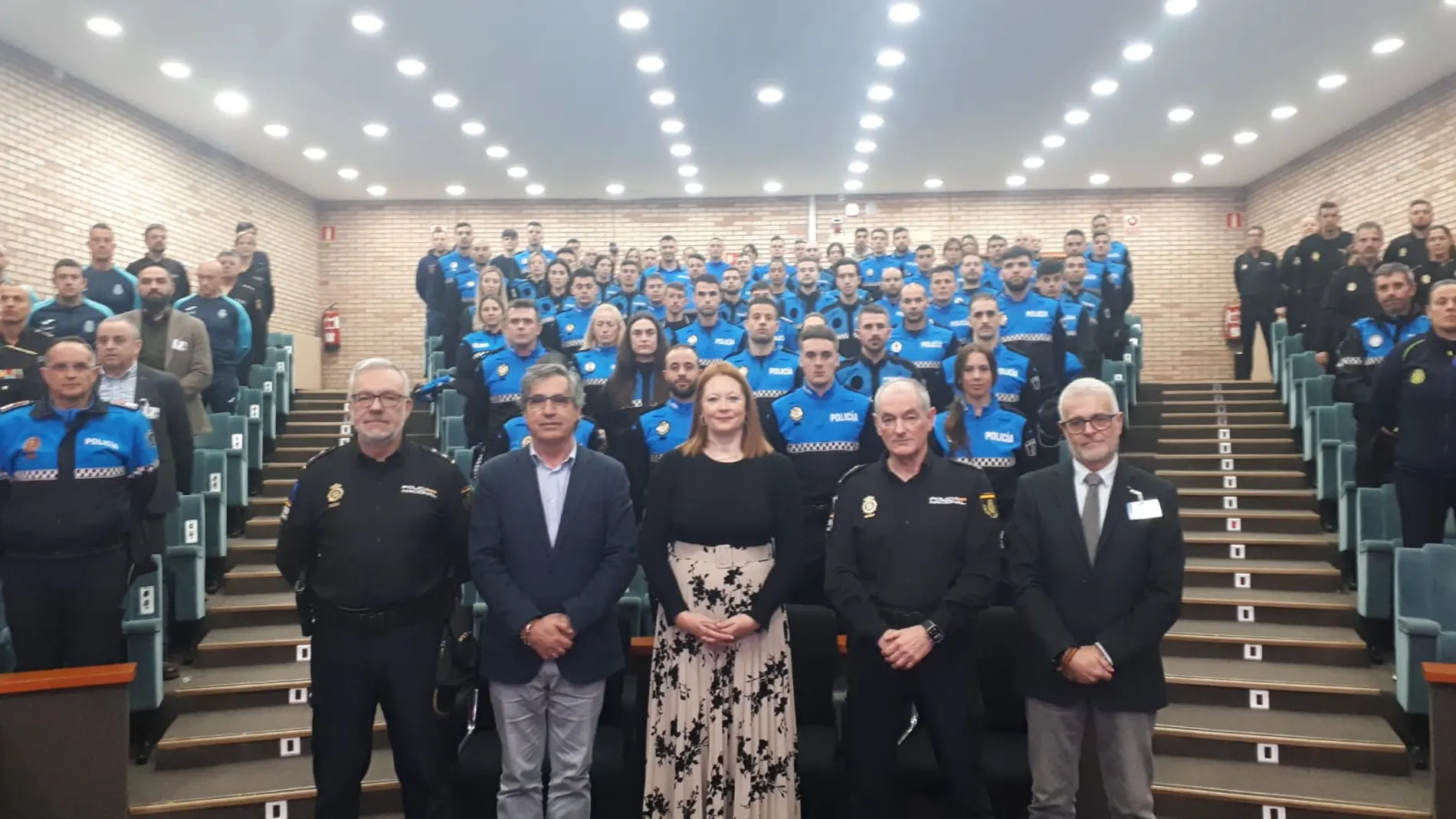 Inauguración del curso de Policía Local