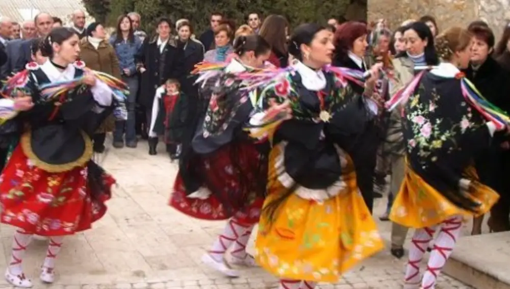 Imagen de "las danzantas" de Almonacid del Marquesado (Cuenca)