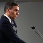 Rueda de prensa de Pedro Sánchez tras la reunión extraordinaria del Consejo Europeo en Bruselas