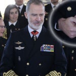 El Rey Felipe VI con la mano amoratada 