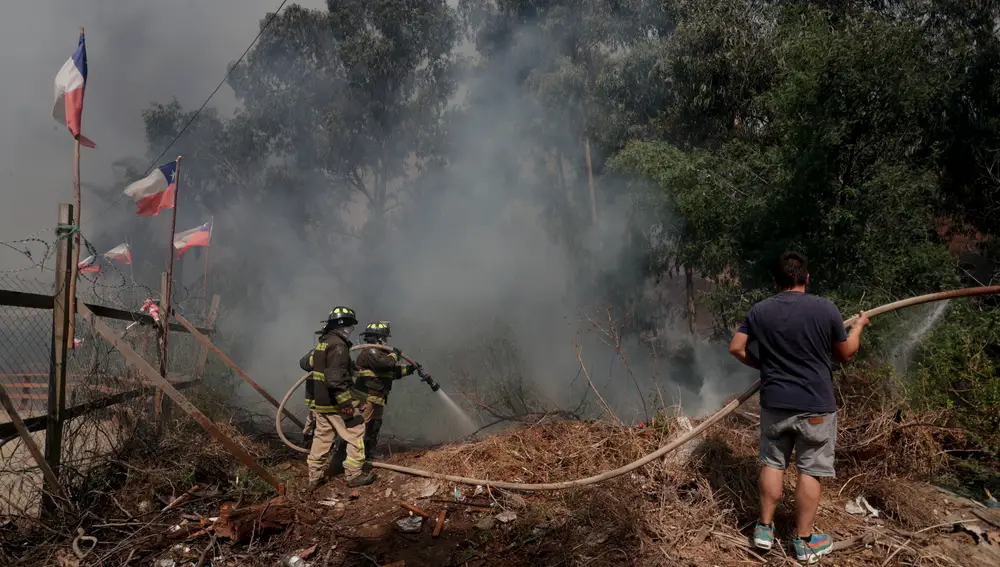 Incendios Forestales en la Region de Viña del Mar
