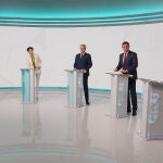 Un momento del debate de ayer. 