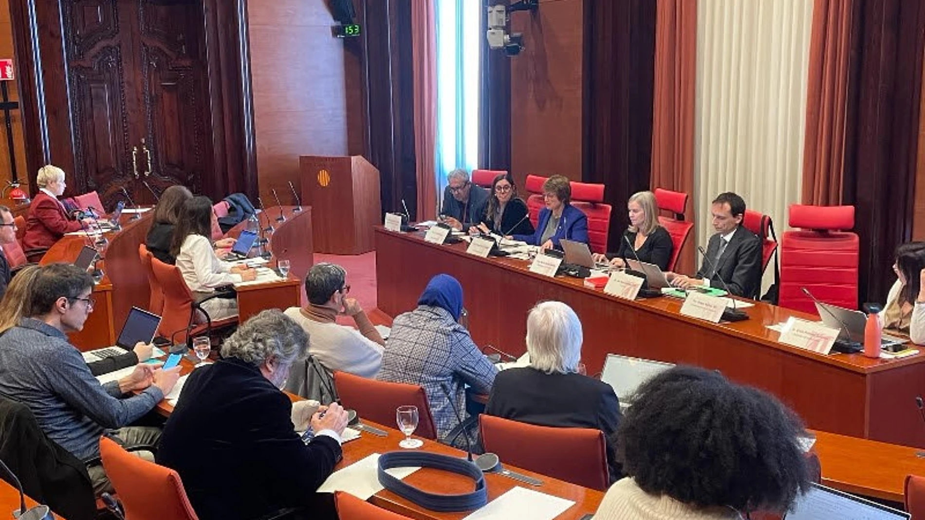 La consellera Anna Simó en la comisión de Educación del Parlament PARLAMENT 05/02/2024