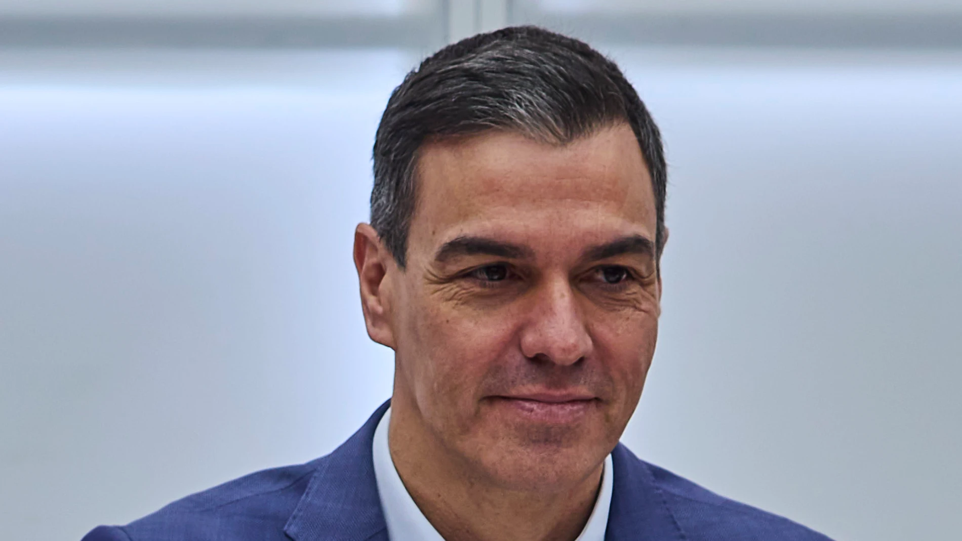 El secretario general del PSOE y presidente del Gobierno, Pedro Sánchez, encabeza este lunes en Ferraz, la reunión de la Comisión Ejecutiva Federal (CEF) con una representación del sindicato UGT y su secretario general, Pepe Álvarez, a la cabeza.© Alberto R. Roldán / Diario La Razón.05 02 2024