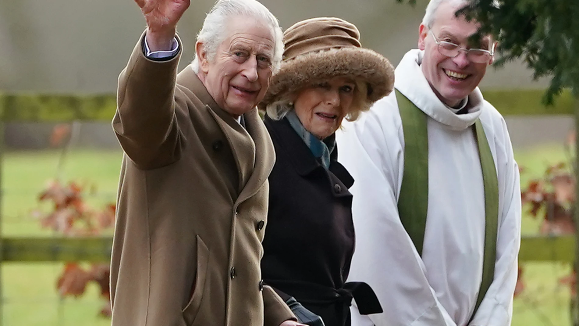 Carlos III y Camila