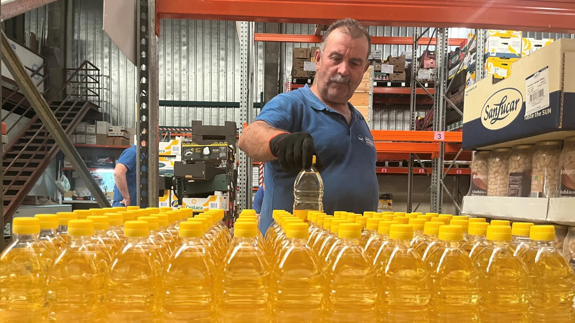Donación de Mercadona al Banco de Alimentos de Castilla y León