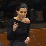 La presidenta y portavoz de Vox en la Comunidad de Madrid, Rocío Monasterio