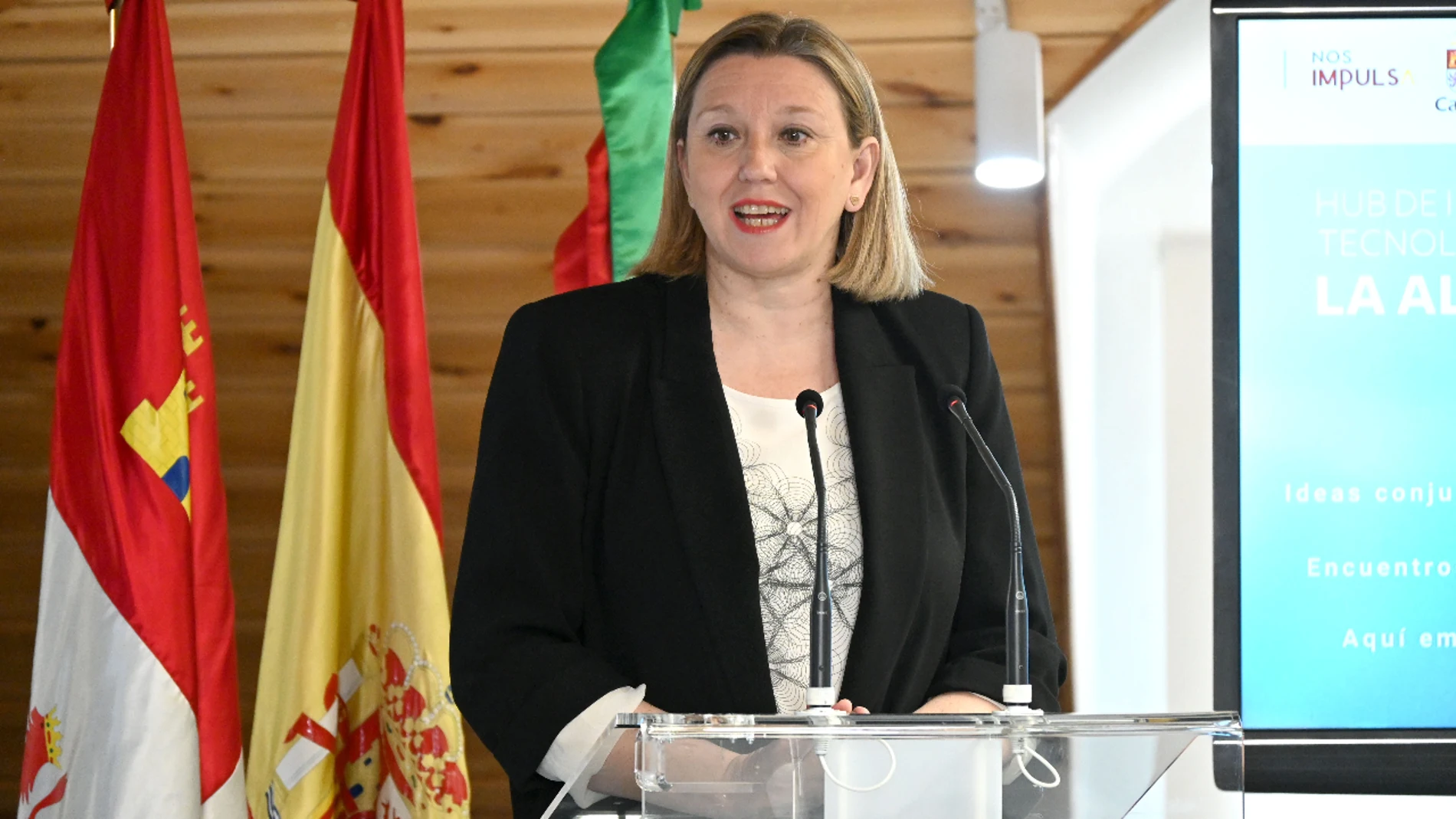 La consejera de Familia e Igualdad de Oportunidades, Isabel Blanco