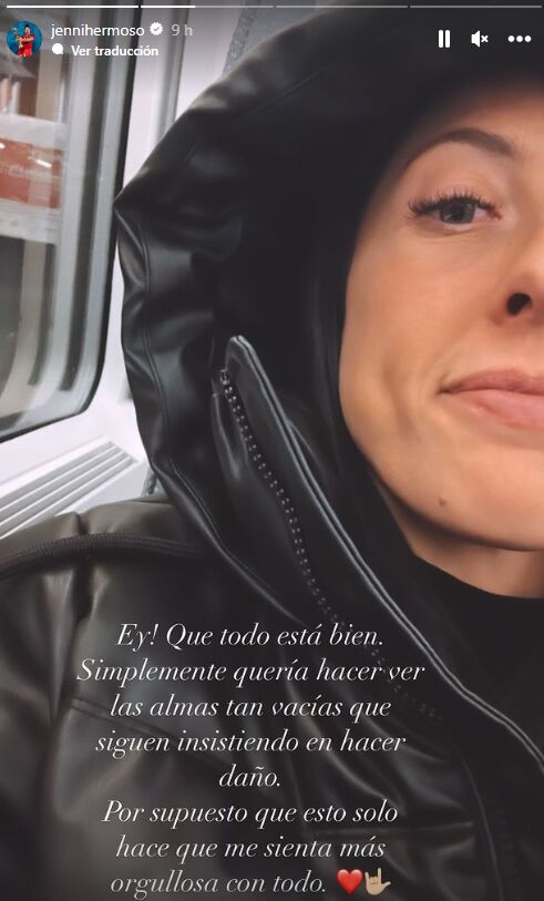 Mensaje de Jenni Hermoso