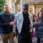 William Carvalho, a la salida de los juzgados