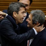 El president de la Generalitat, Carlos Mazón, se somete esta semana a la primera sesión de control de Les Corts Valencianes tras las vacaciones parlamentarias de enero