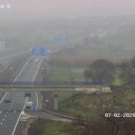 Imagen de la A-42 a la altura de Illescas captada por una cámara de la DGT