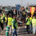Protesta de agricultores por la crisis del campo