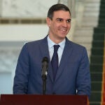 Pedro Sánchez y Ursula von der Leyen comparecen con Mohamed Ould Ghazouani