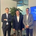 Guillermo Prats, Fernando Giner y Sergio Gordillo