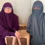 Yolanda Martínez y Luna Fernández, las dos españolas esposas de yihadistas repatriadas desde Siria