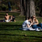 Altas temperaturas en Madrid en el mes de enero